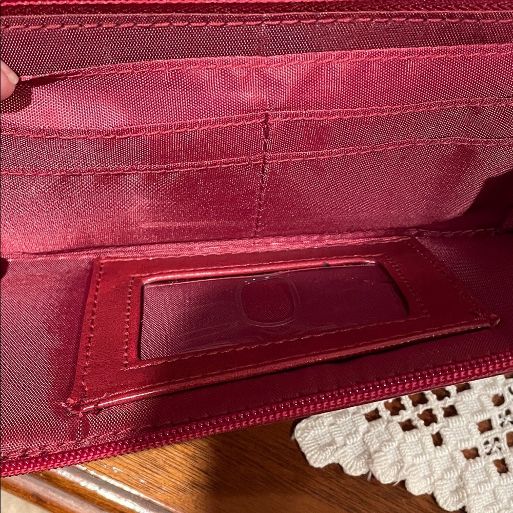 Crossbody Bag in Deep Red - Picture 4 of 4